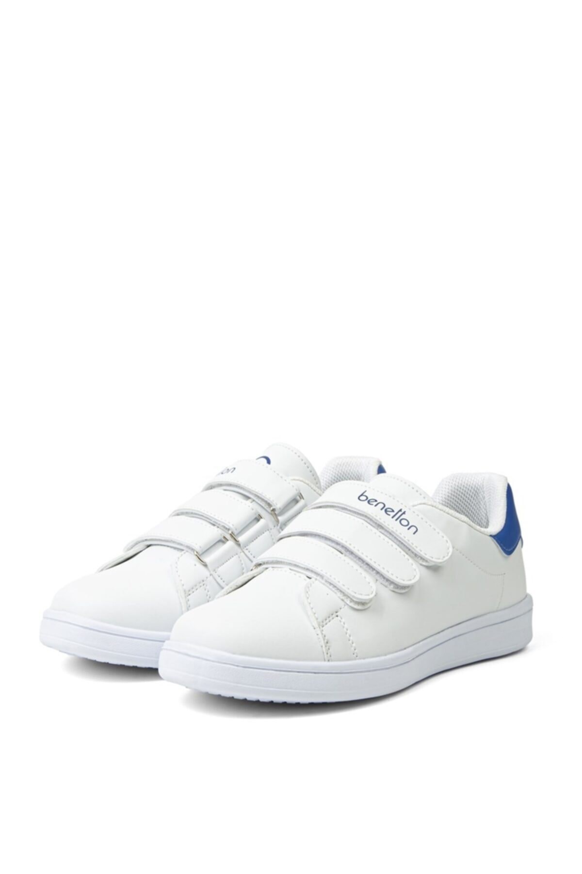 Benetton Bn-30447 Kadın Spor Ayakkabı Beyaz-Mavi Benetton Bn-30447 Kadın Spor Ayakkabı Beyaz-Mavi