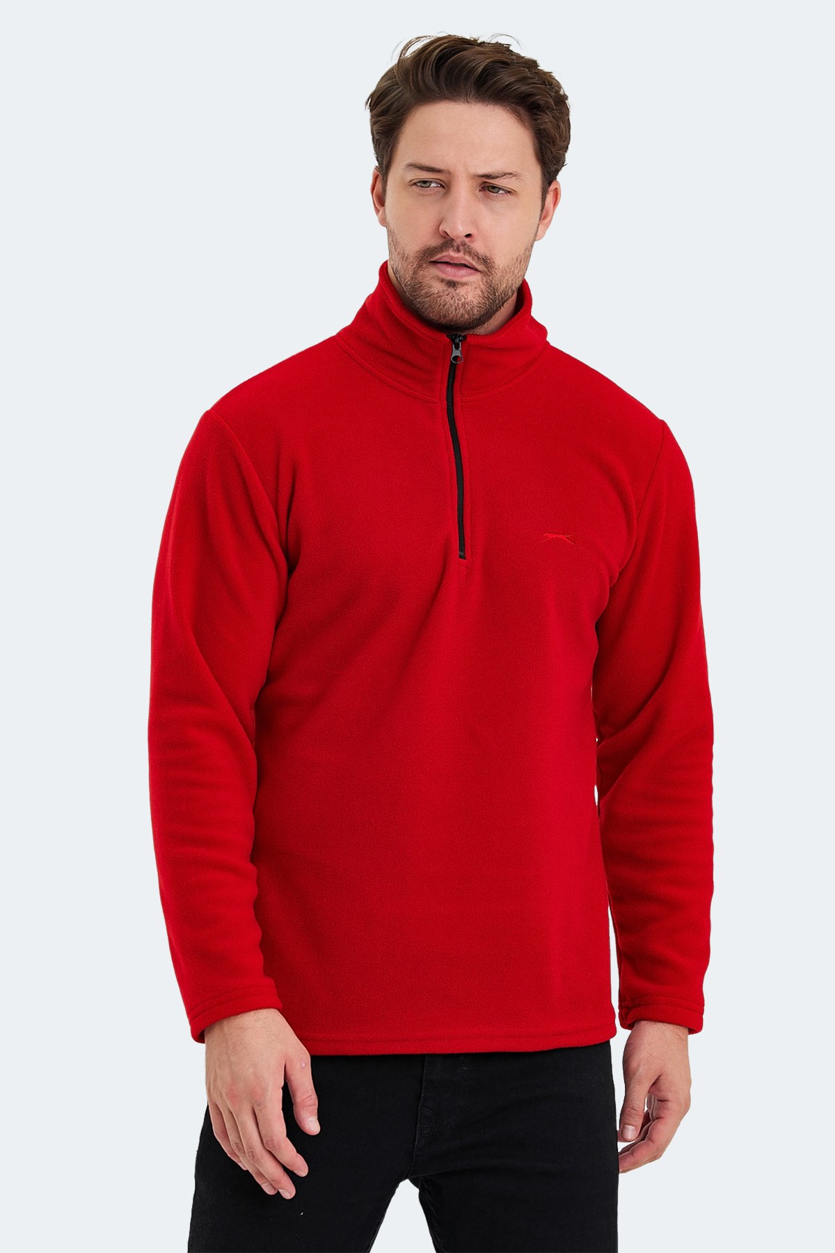 Slazenger SANNE IN Erkek  Kırmızı Polar TYC00551979997