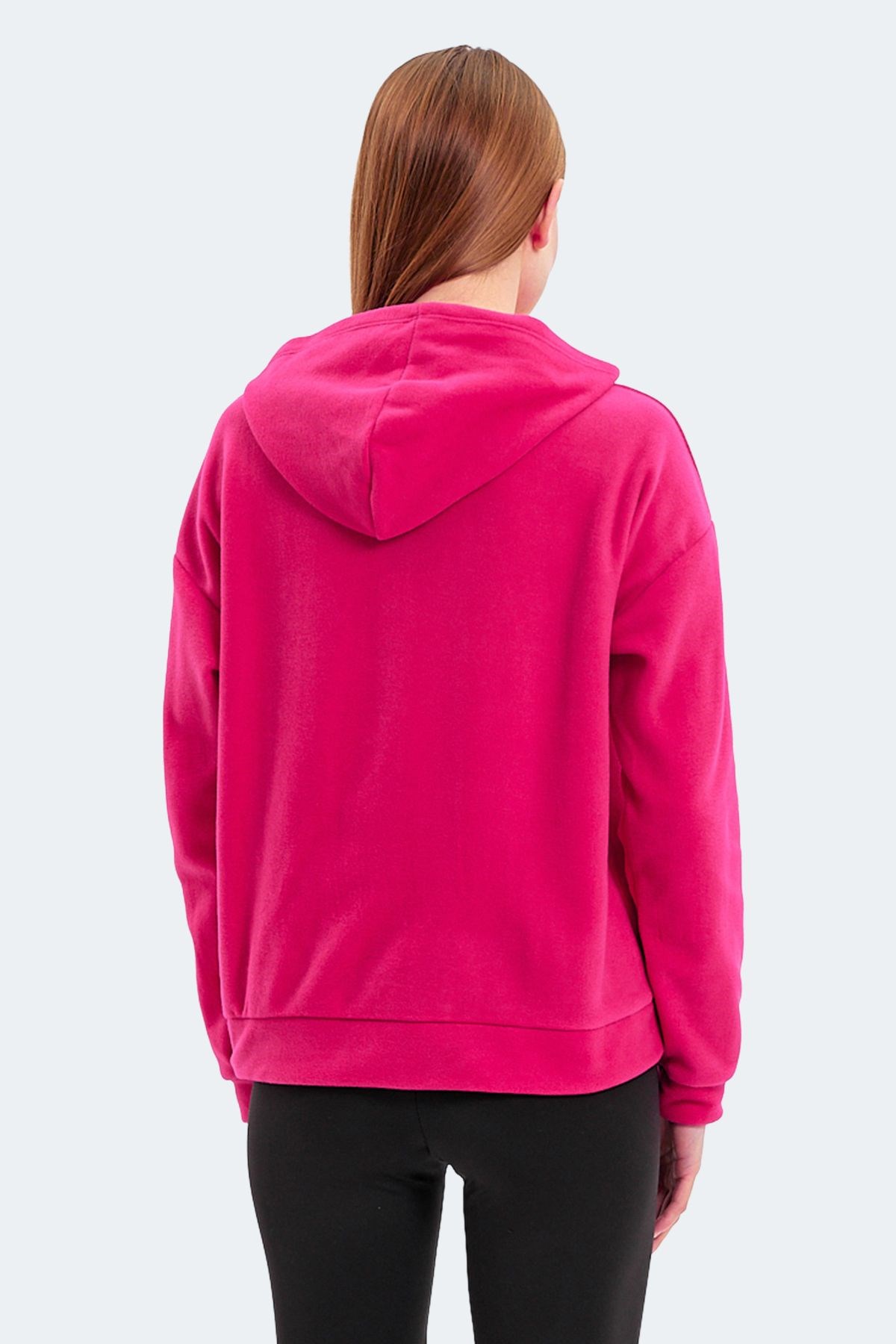 Slazenger Sassa In Kadın Polar Fuşya TYC00551979289