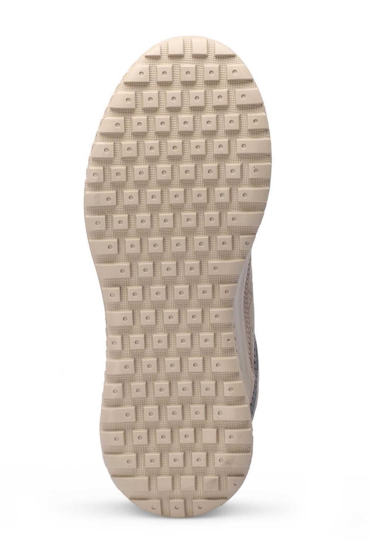 Slazenger TERENTIY Erkek  Bej / Siyah Günlük Spor Ayakkabısı SA24OE073