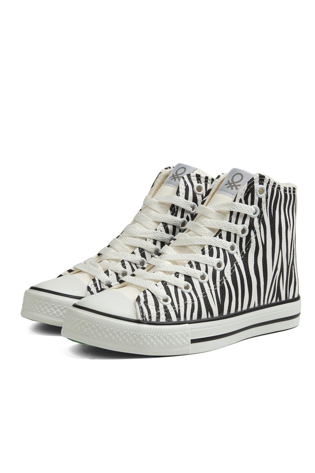 Benetton ® | Bn-30736 - 3374 Zebra - Kadın Spor Ayakkabı