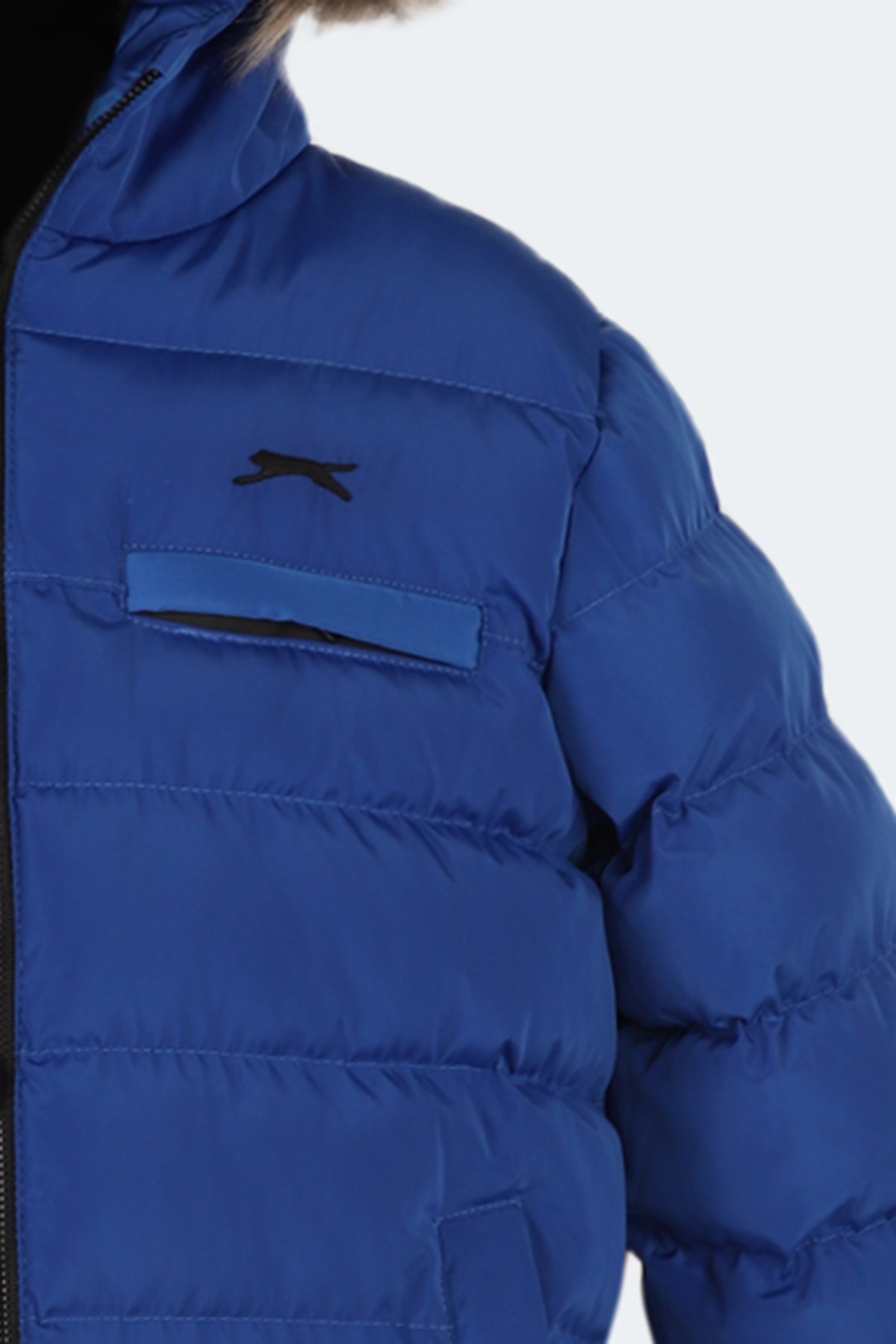 Slazenger CALISTO NEW Çocuk Kapüşonlu Şişme Saks Mavi Mont & Kaban ST23JC027 Slazenger CALISTO NEW Çocuk Kapüşonlu Şişme Saks Mavi Mont & Kaban ST23JC027