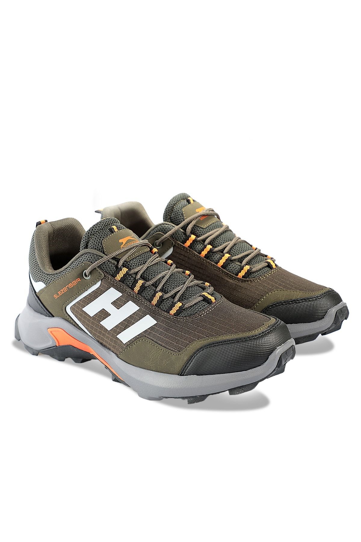 Slazenger Zuan Erkek Outdoor Ayakkabı Haki / Turuncu SA22OE120