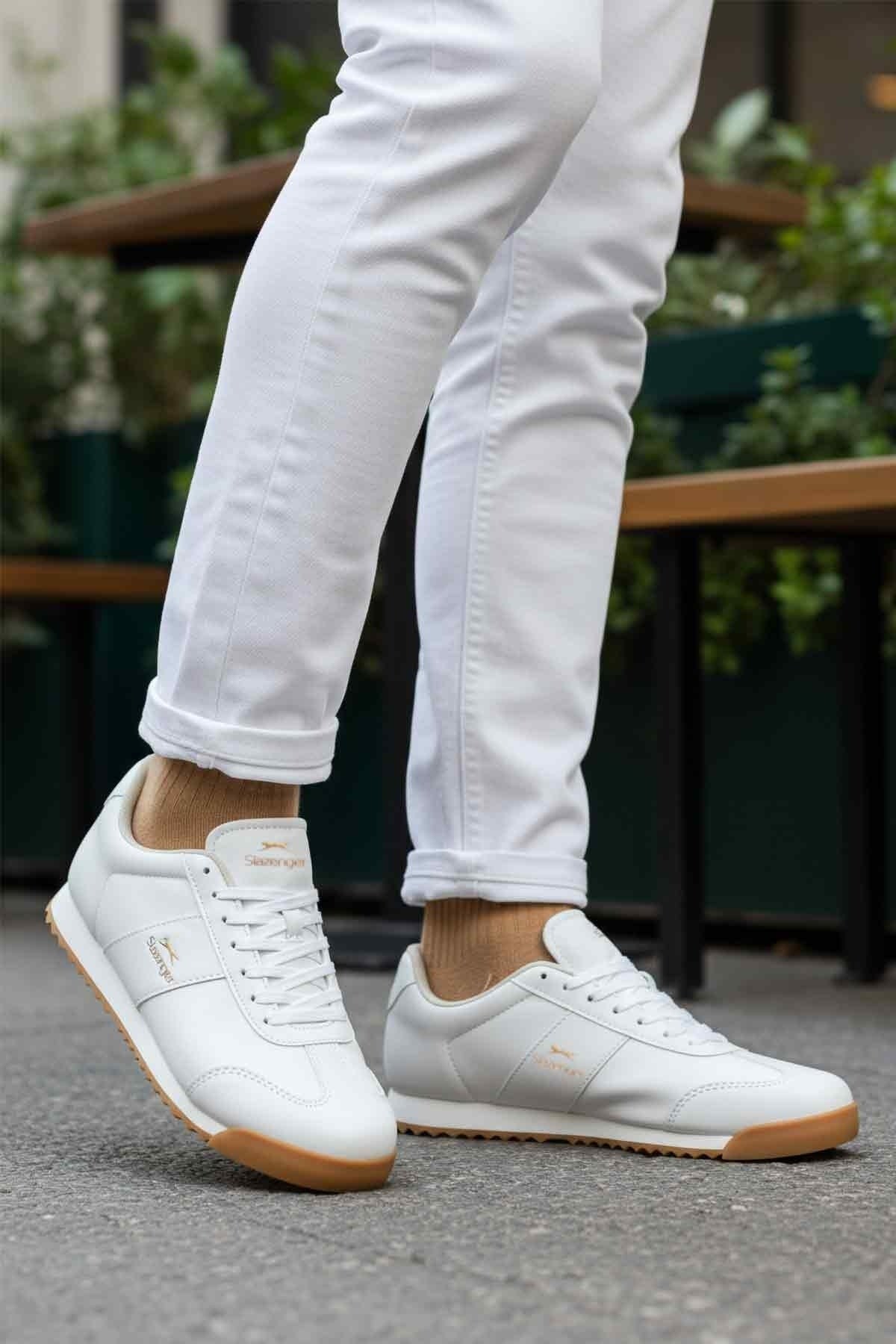 Slazenger Band Beyaz Unisex Günlük Sneaker Spor Ayakkabı Slazenger Band Beyaz Unisex Günlük Sneaker Spor Ayakkabı