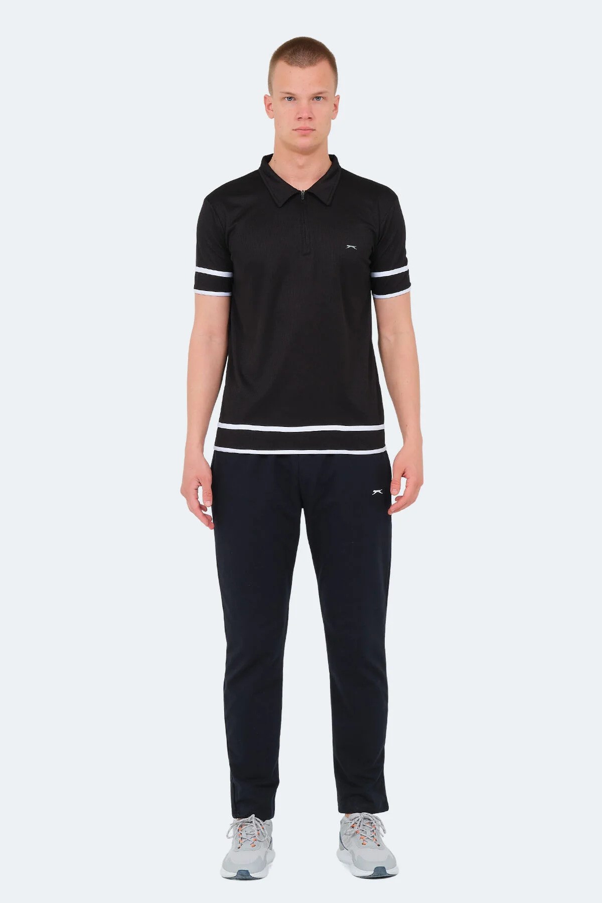 Slazenger Redmond Erkek T-shirt Siyah St11te028 ST11TE028