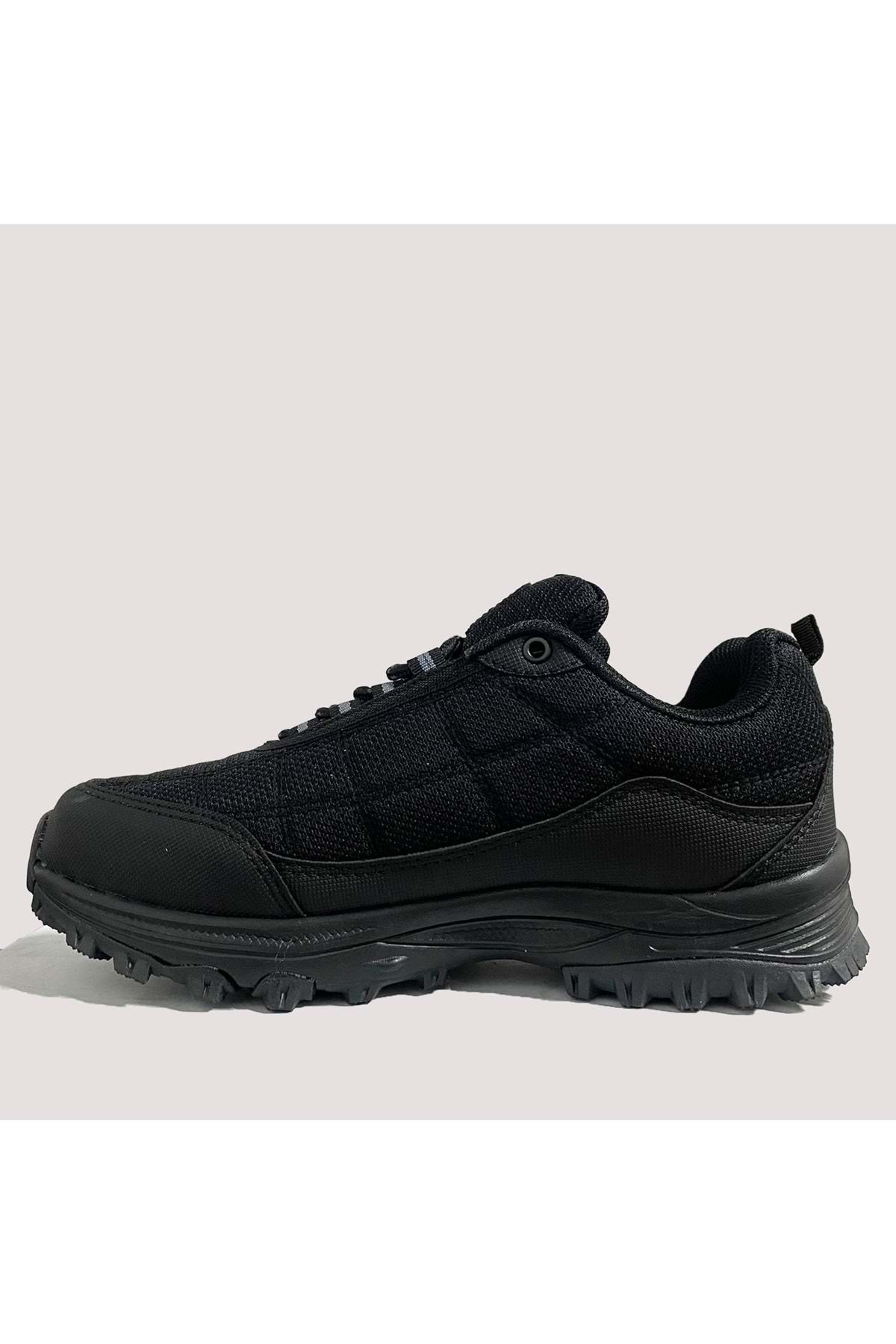 M.P. Unisex Water Resistans Spor Ayakkabı 4W-2002 - Siyah