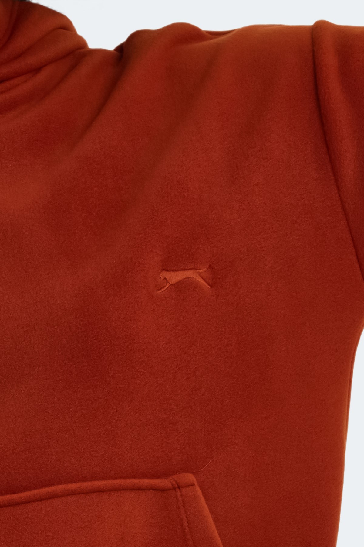 Slazenger SASSA IN Kadın Kapüşonlu Cepli Kiremit Polar Slazenger SASSA IN Kadın Kapüşonlu Cepli Kiremit Polar