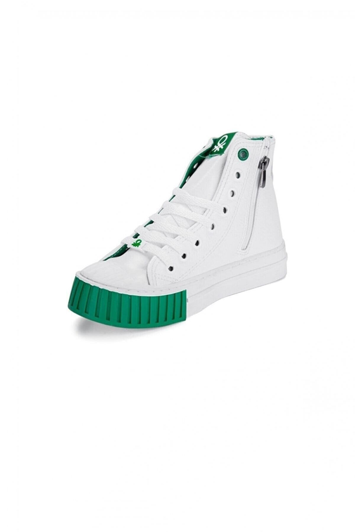 Benetton Beyaz - Kadın Spor Ayakkabı BN-30536 Benetton Beyaz - Kadın Spor Ayakkabı BN-30536