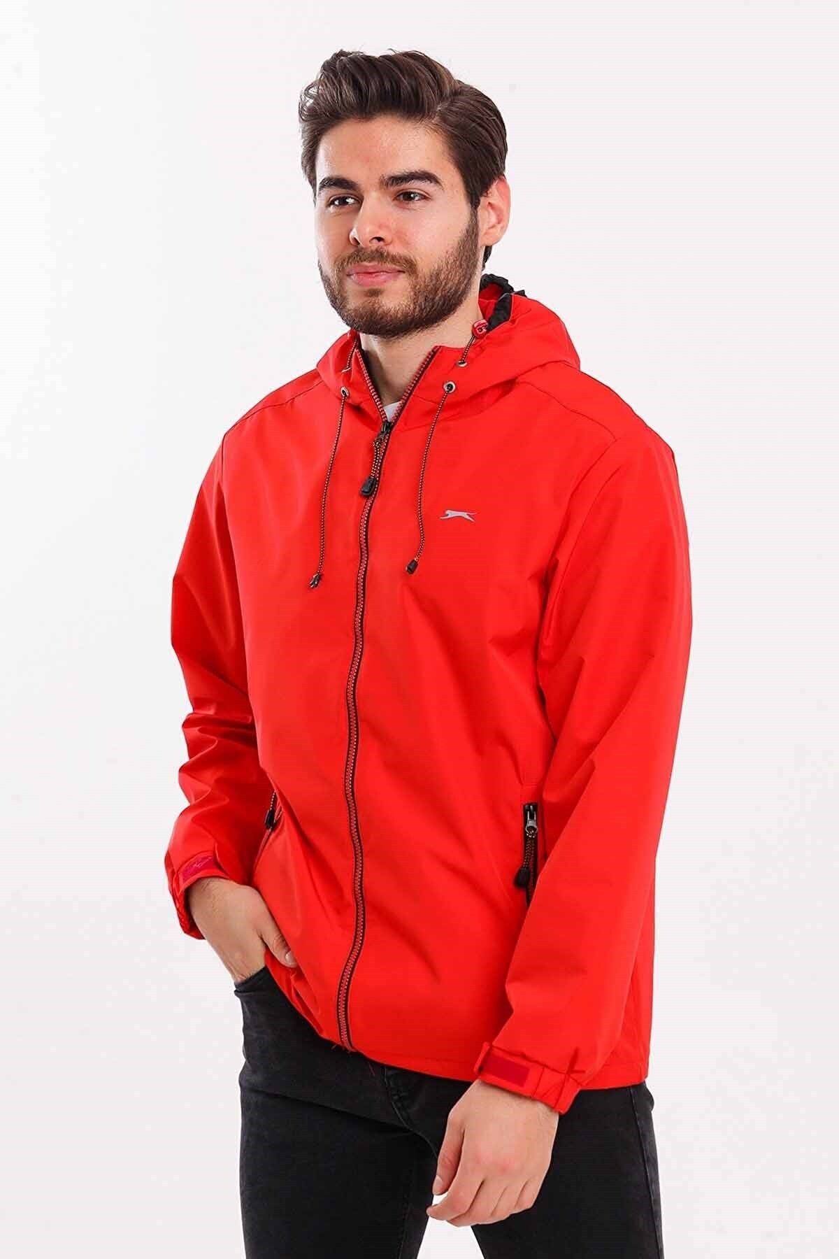 Slazenger Ofans Erkek Yağmurluk St21je060-600kırmızı ST21JE060 Slazenger Ofans Erkek Yağmurluk St21je060-600kırmızı ST21JE060