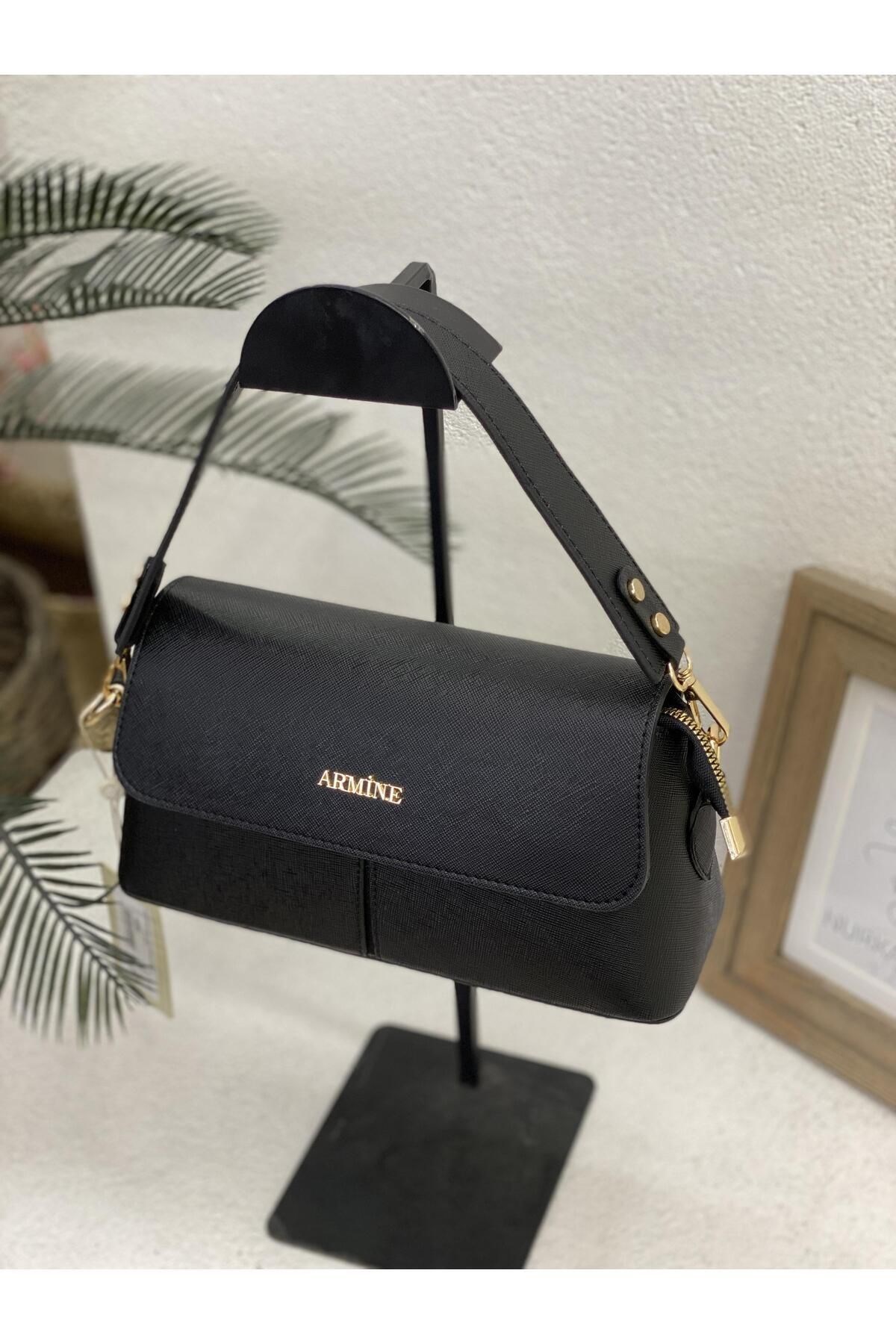 Armine Omuz Çantası Model Kodu 347 Siyah Çanta Armine Omuz Çantası Model Kodu 347 Siyah Çanta