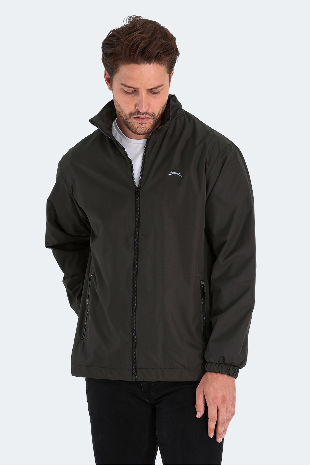 Slazenger RAREN Erkek Haki Yağmurluk ST23JE038 Slazenger RAREN Erkek Haki Yağmurluk ST23JE038