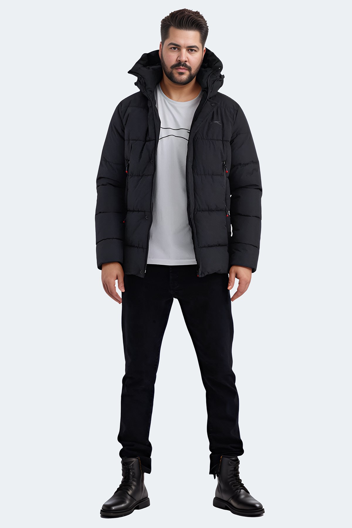 Slazenger GAFAR Erkek Siyah Mont & Kaban ST24JE027 Slazenger GAFAR Erkek Siyah Mont & Kaban ST24JE027