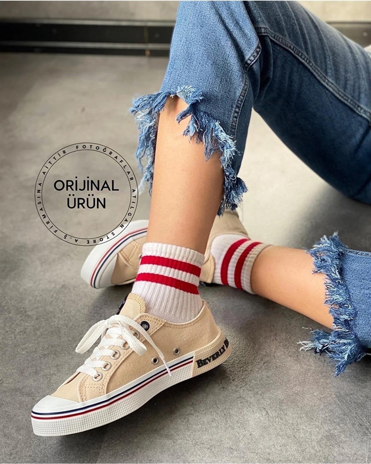 Beverly Hills Polo Club PO-10142 02-Bej Kadın Sneaker Beverly Hills Polo Club PO-10142 02-Bej Kadın Sneaker