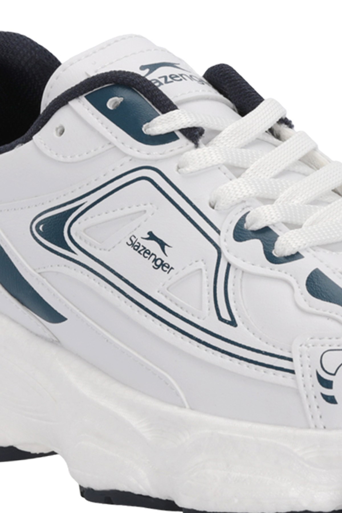 Slazenger Zafıra Kadın Sneaker Günlük Spor Ayakkabı Lacivert Beyaz SA25RG002-596 Slazenger Zafıra Kadın Sneaker Günlük Spor Ayakkabı Lacivert Beyaz SA25RG002-596