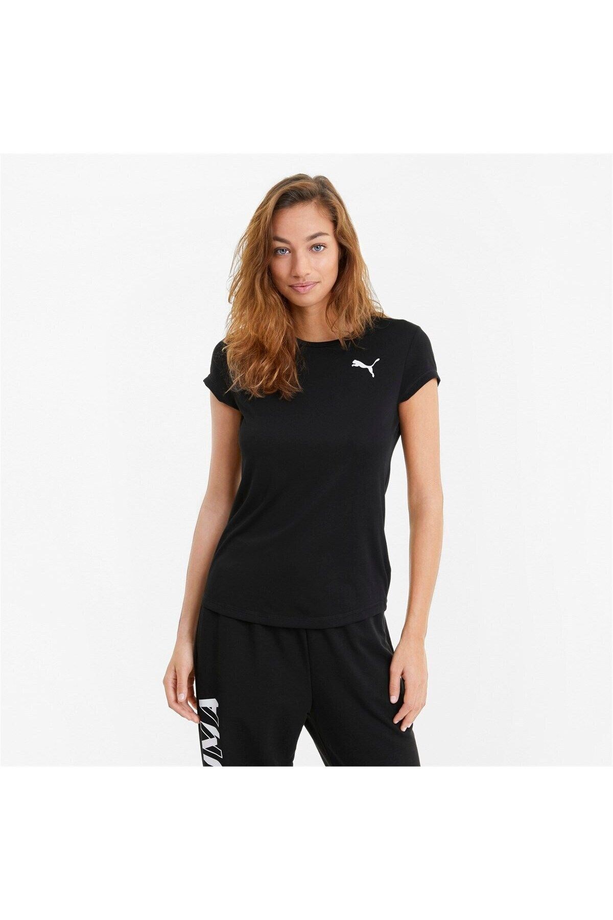Active Tee Kadın T-shirt Siyah Active Tee Kadın T-shirt Siyah