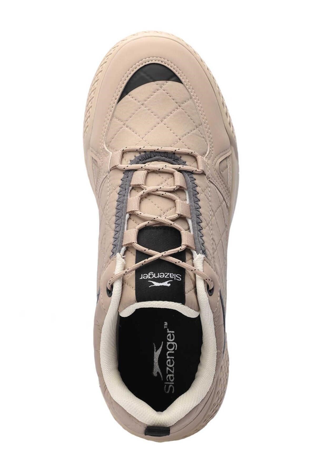 Slazenger TERENTIY Erkek  Bej / Siyah Günlük Spor Ayakkabısı SA24OE073