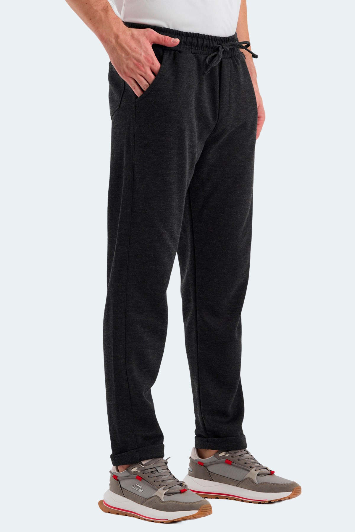 Slazenger NADICA Erkek Cepli Antrasit Eşofman Altı ST24PE027