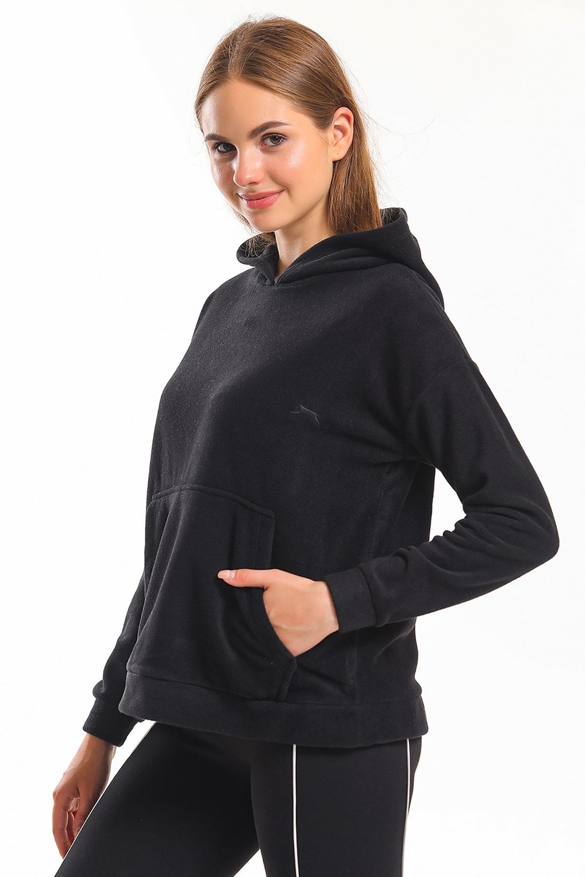 Slazenger Sassa Kadın Polar Siyah. ST21WK040 Slazenger Sassa Kadın Polar Siyah. ST21WK040