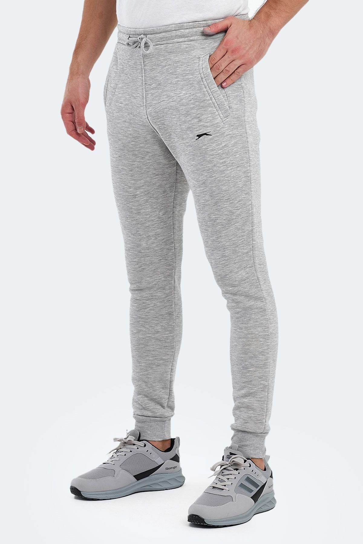 Slazenger Keone Erkek Eşofman Altı Gri ST22PE014