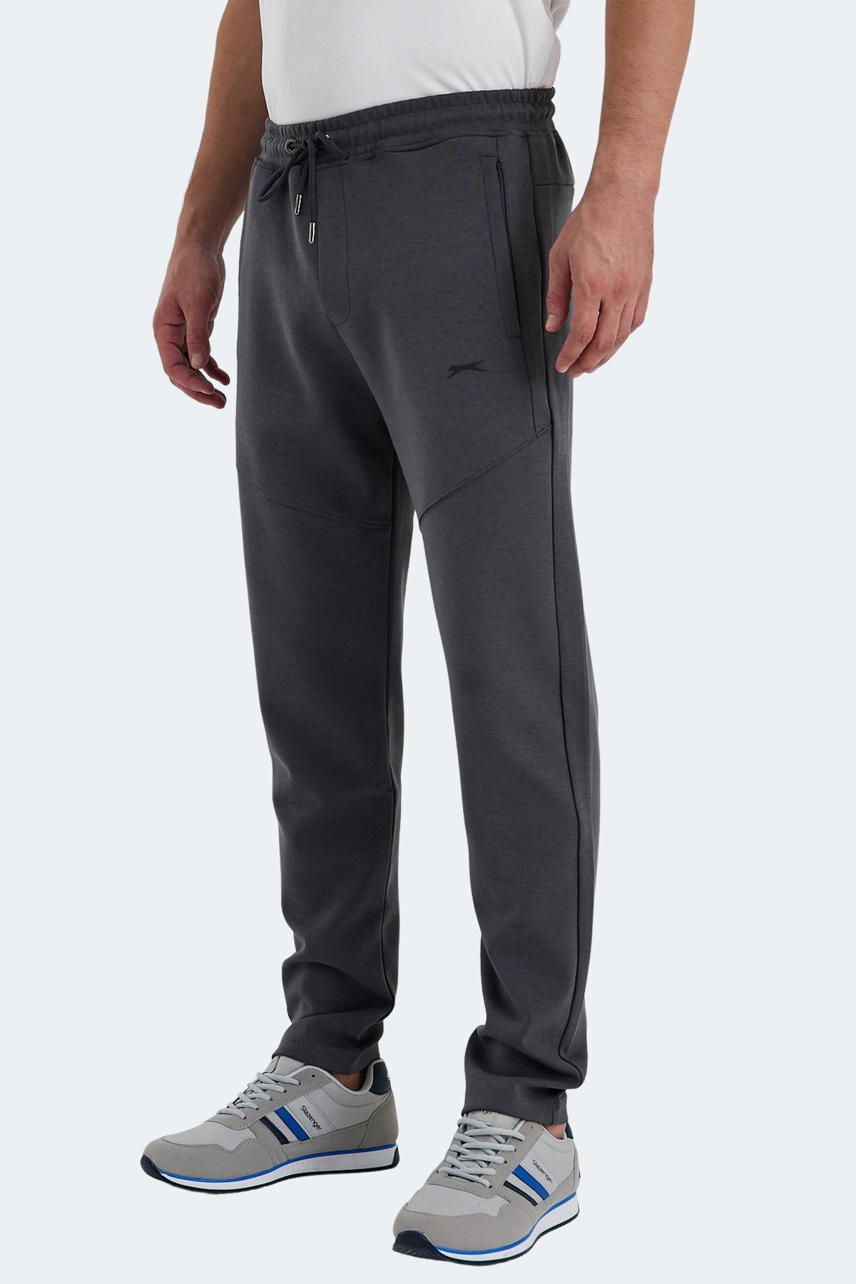 Slazenger VARIABLE Erkek Cepli Koyu Gri Eşofman Altı ST24PE042 Koyu Gri