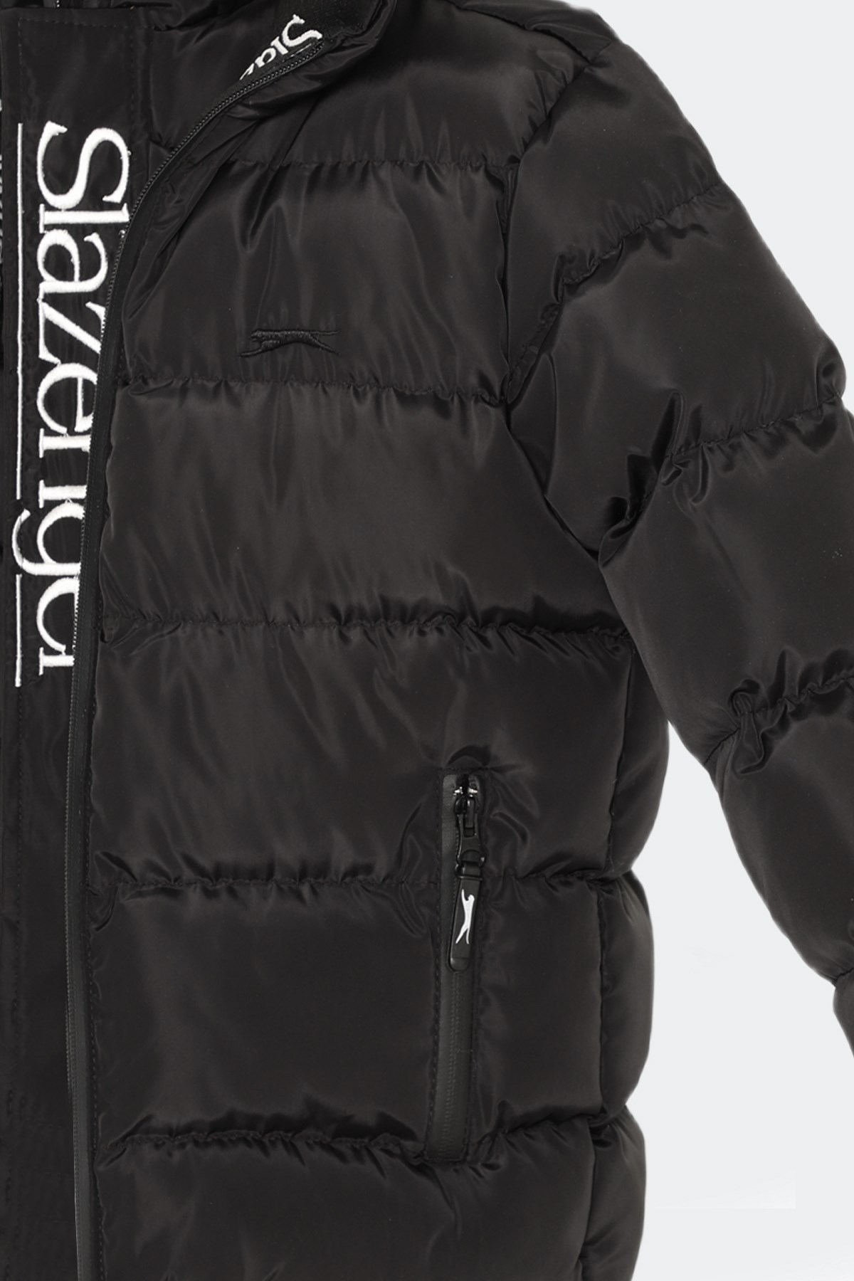 Slazenger Neons In Unisex Çocuk Mont Kaban Siyah ST23JC055 Slazenger Neons In Unisex Çocuk Mont Kaban Siyah ST23JC055