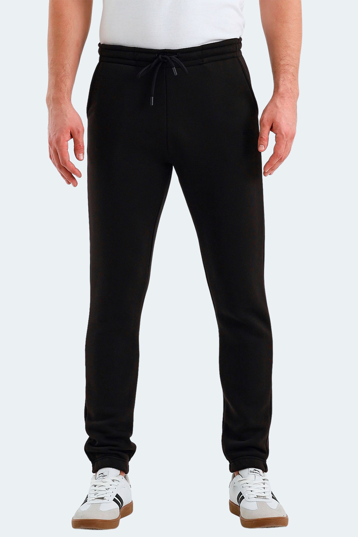 Slazenger VARIOUS Erkek Cepli Dar Paça Siyah Eşofman Altı ST24PE045