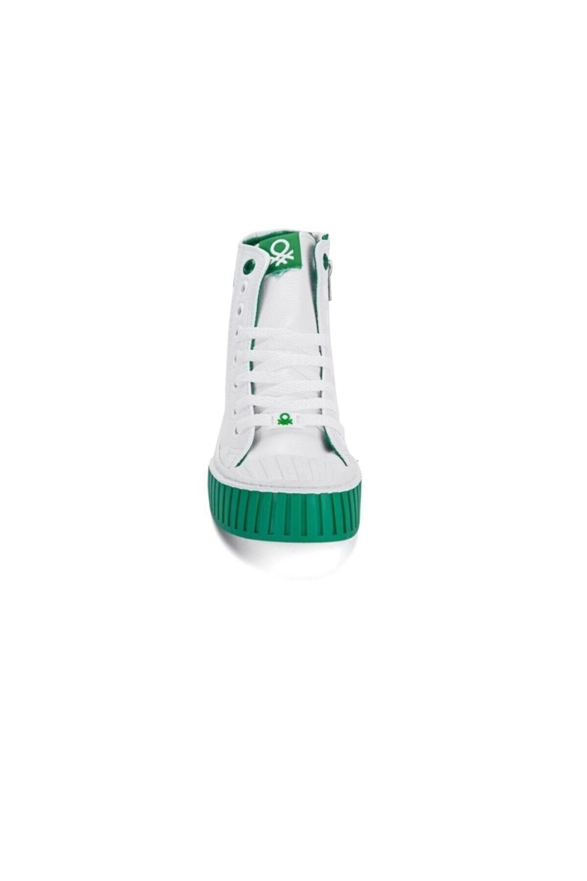 Benetton Beyaz - Kadın Spor Ayakkabı BN-30536 Benetton Beyaz - Kadın Spor Ayakkabı BN-30536