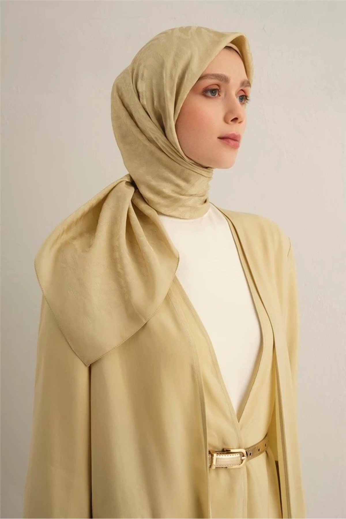 Armine 62 Pamora Eşarp 1 S00OA0444438 BEJ