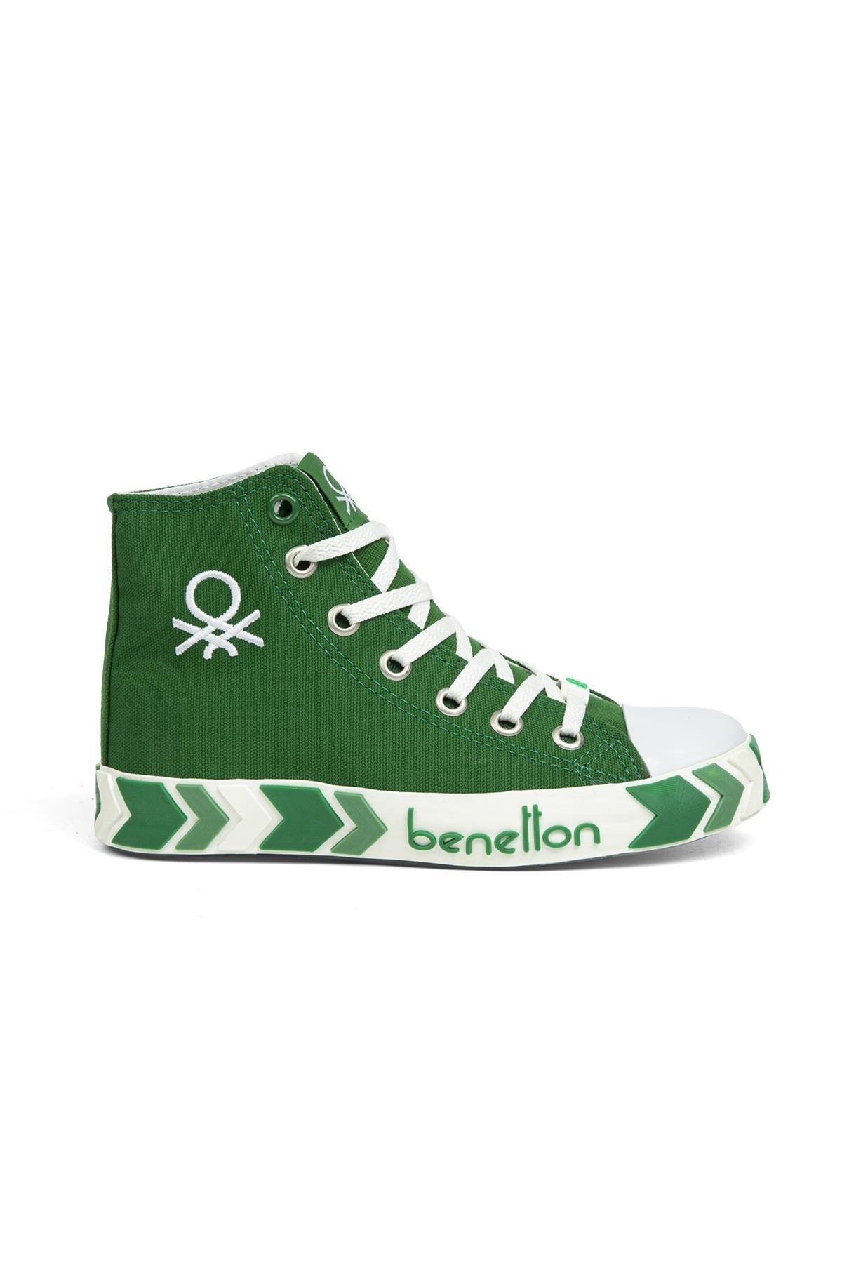 Benetton ® | Bn-30621-3374 Yesil - Kadın Spor Ayakkabı Benetton ® | Bn-30621-3374 Yesil - Kadın Spor Ayakkabı