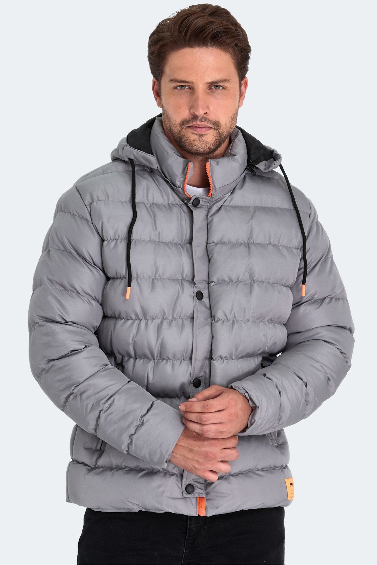 Slazenger SALINE Erkek Mont Gri ST23JE057 Slazenger SALINE Erkek Mont Gri ST23JE057