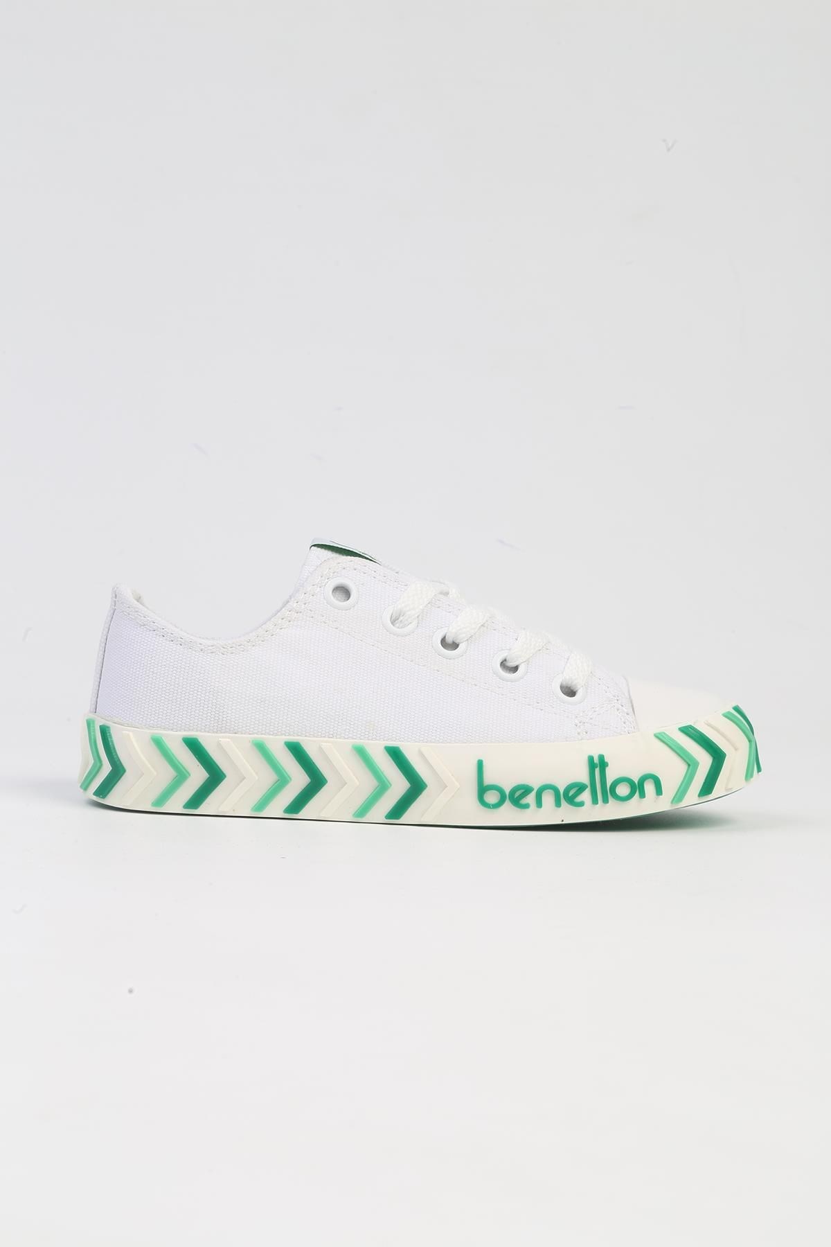Benetton ® | BN-30635-3409 Beyaz Yesil-Çocuk Spor Ayakkabı Benetton ® | BN-30635-3409 Beyaz Yesil-Çocuk Spor Ayakkabı