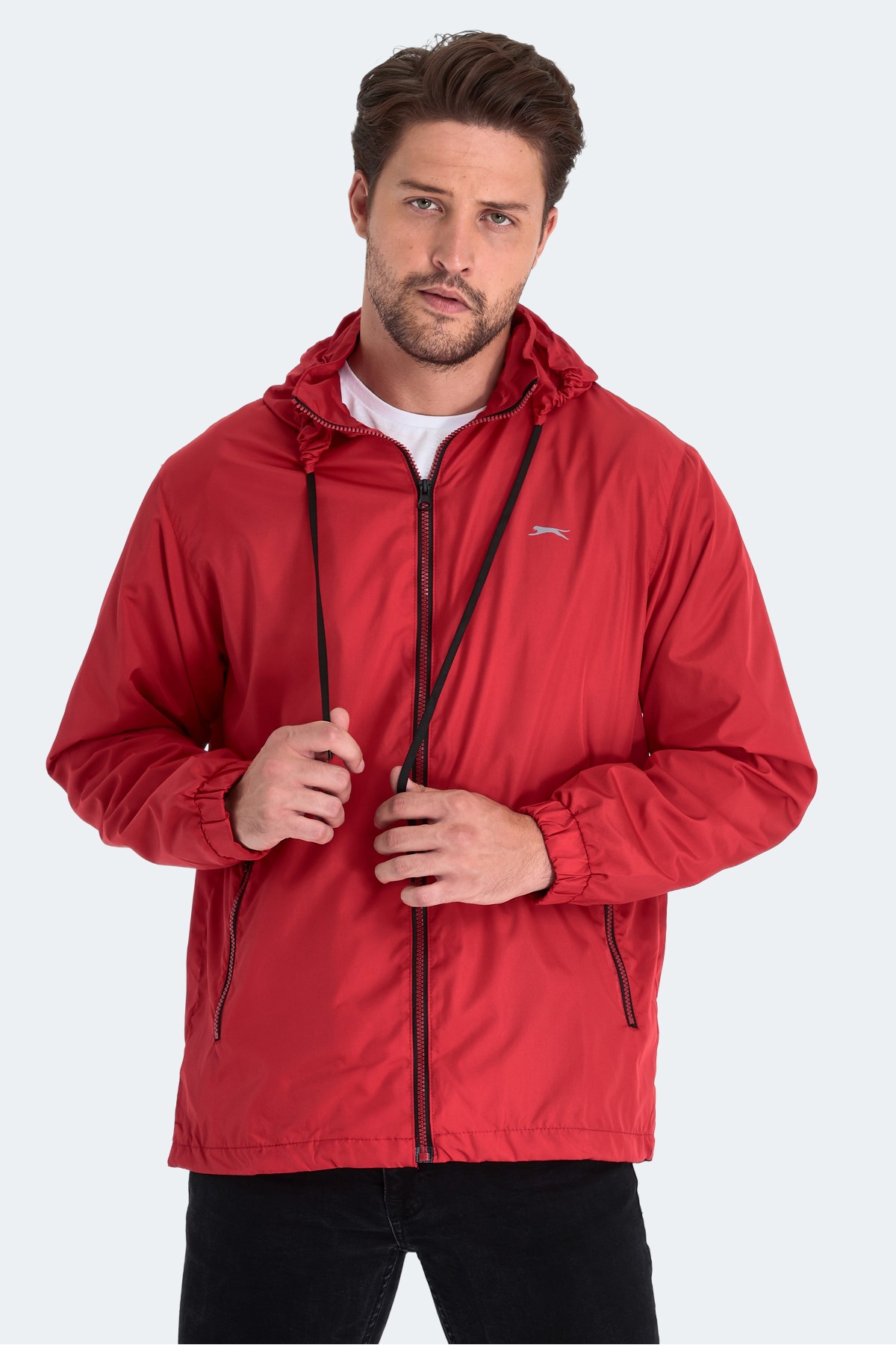 Slazenger RAREN Erkek Kırmızı Yağmurluk ST23JE038 Slazenger RAREN Erkek Kırmızı Yağmurluk ST23JE038