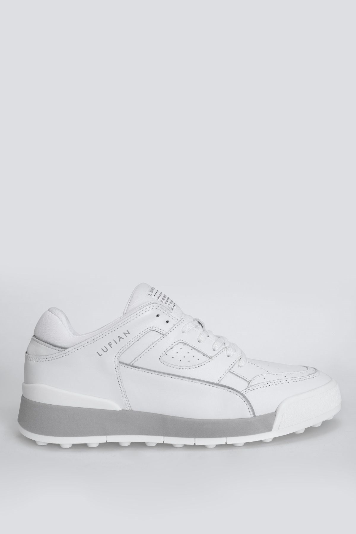 Hakiki Deri Bağcıklı Peter Model Günlük Sneaker Beyaz Ayakkabı Hakiki Deri Bağcıklı Peter Model Günlük Sneaker Beyaz Ayakkabı