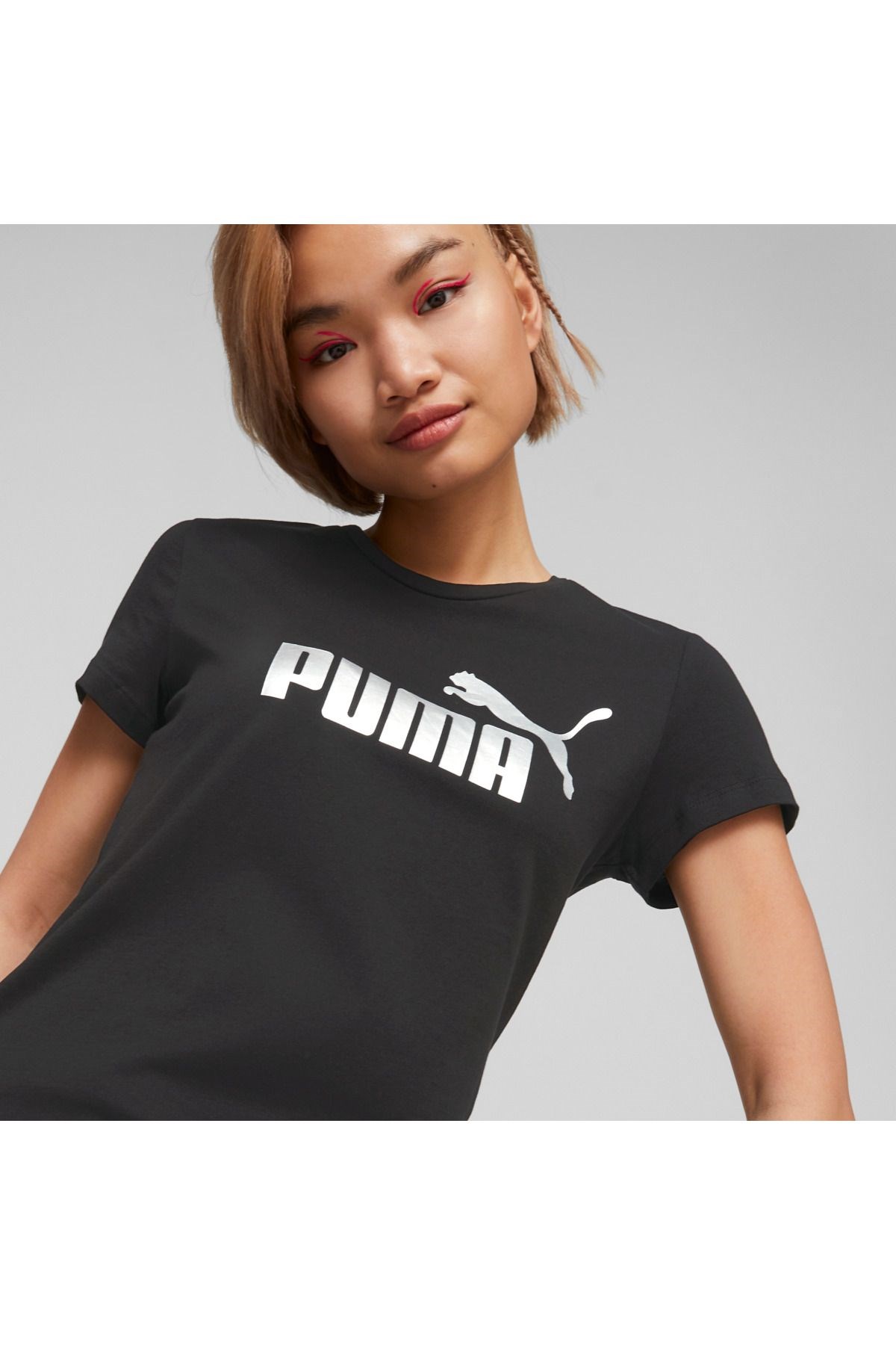 Puma ESS+ Metallic Logo Tee 84830301 Puma ESS+ Metallic Logo Tee 84830301
