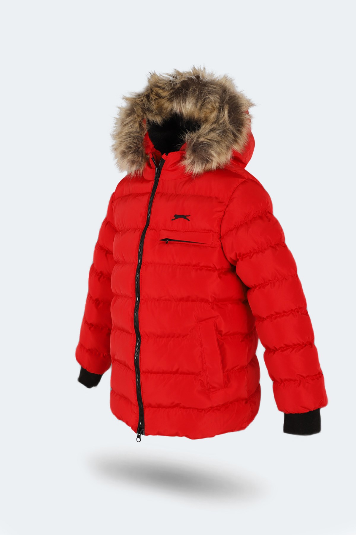 Slazenger CALISTO NEW Çocuk Kapüşonlu Şişme Kırmızı Mont & Kaban ST23JC027 Slazenger CALISTO NEW Çocuk Kapüşonlu Şişme Kırmızı Mont & Kaban ST23JC027