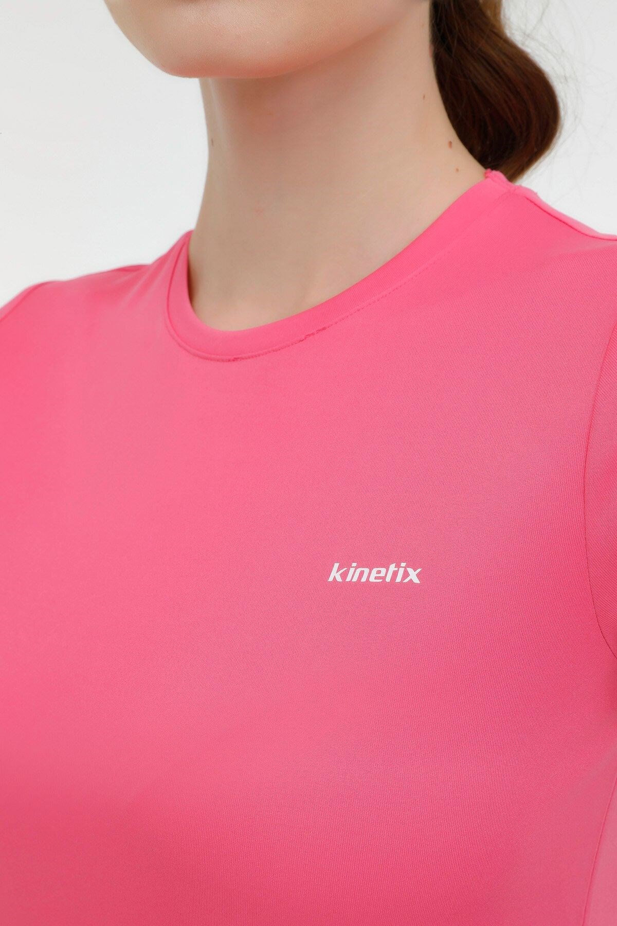 Kinetix W-sn230 Basıc Pes C Neck Super Pembe Kadın Kısa Kol T-shirt Kinetix W-sn230 Basıc Pes C Neck Super Pembe Kadın Kısa Kol T-shirt