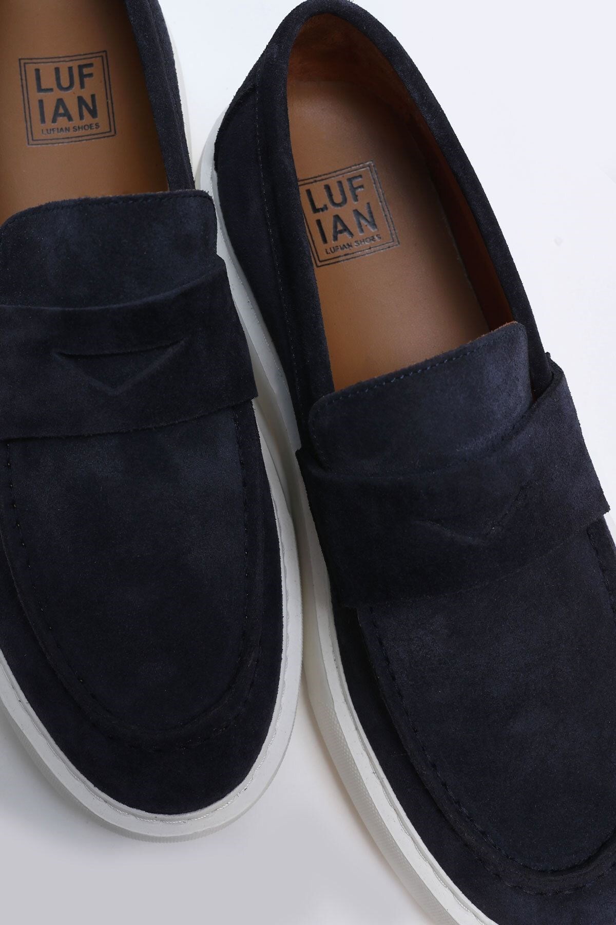 Hakiki Deri Bağcıklı Alex Model Günlük Sneaker Beyaz Ayakkabı