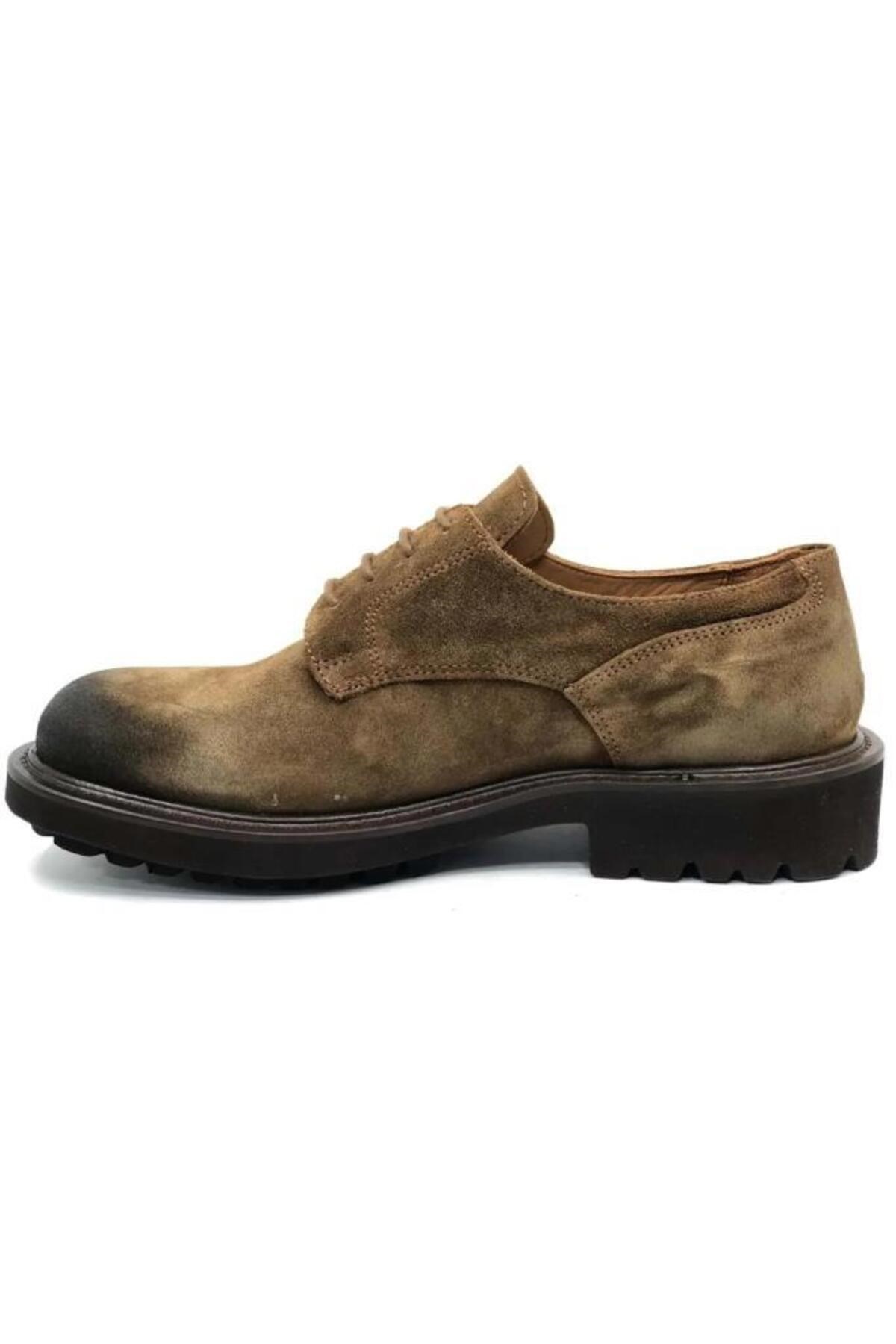 Lufian 112230217 Scott Erkek Deri Casual Klasik Ayakkabı 112230217 CAMEL