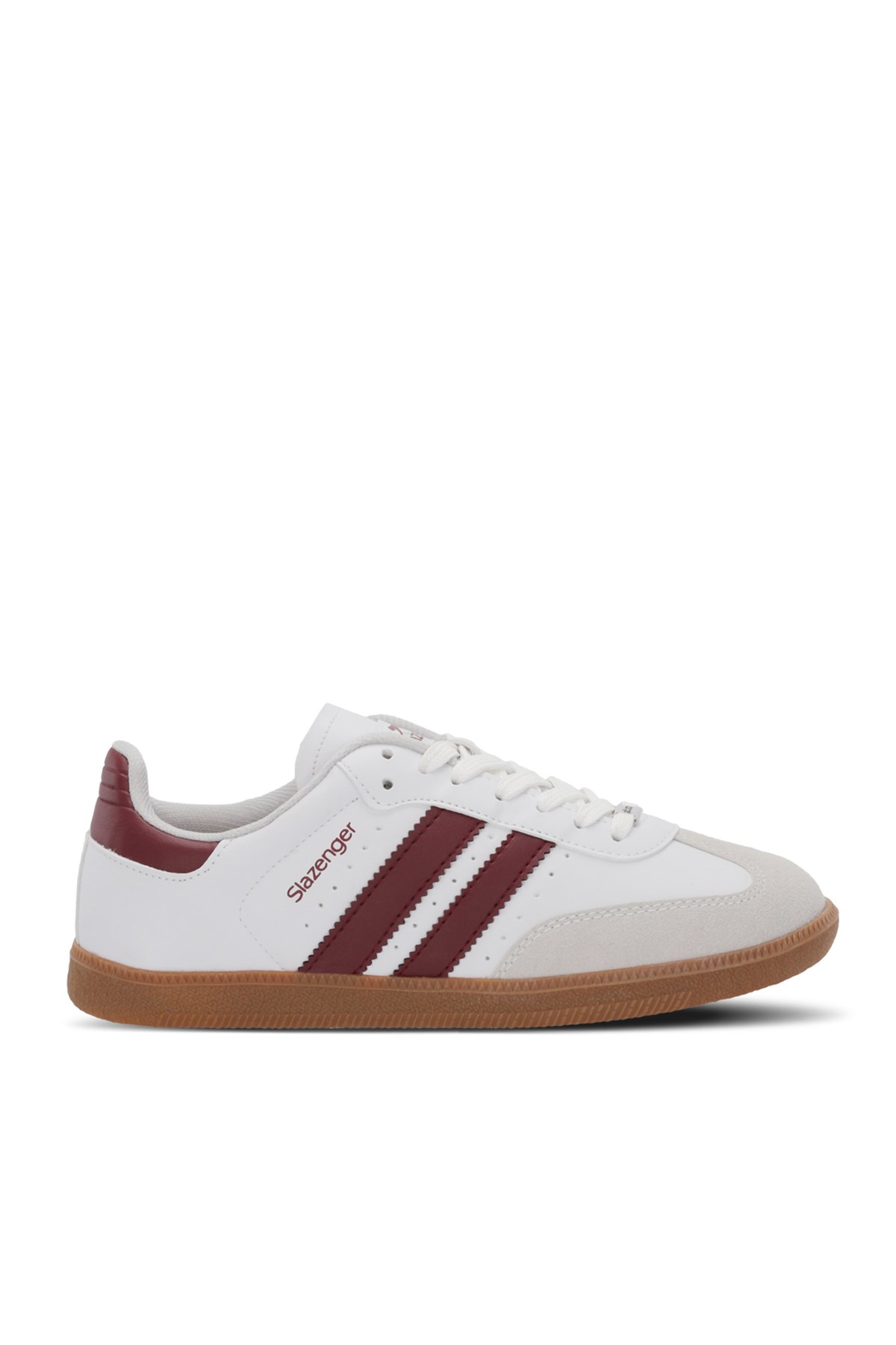 Slazenger PING Kadın Günlük Ayakkabı Beyaz / Bordo Slazenger PING Kadın Günlük Ayakkabı Beyaz / Bordo