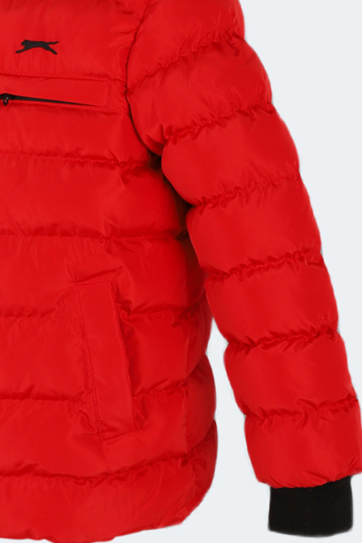 Slazenger CALISTO NEW Çocuk Kapüşonlu Şişme Kırmızı Mont & Kaban ST23JC027 Slazenger CALISTO NEW Çocuk Kapüşonlu Şişme Kırmızı Mont & Kaban ST23JC027