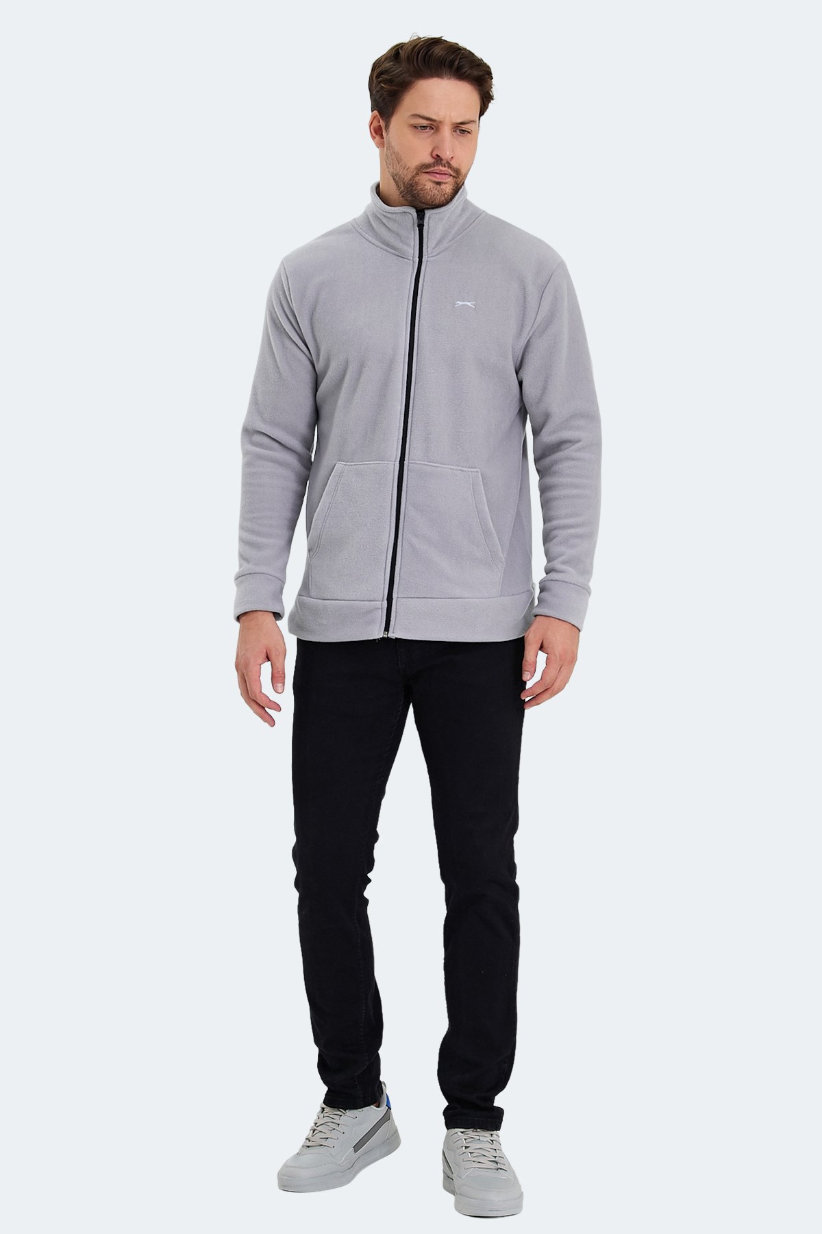 Slazenger SANSA Erkek  Gri Polar