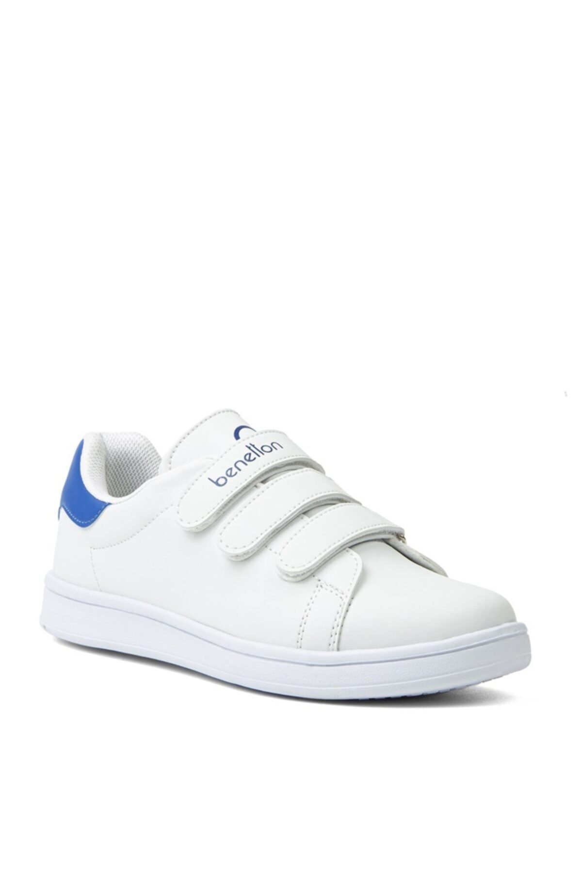 Benetton Bn-30447 Kadın Spor Ayakkabı Beyaz-Mavi