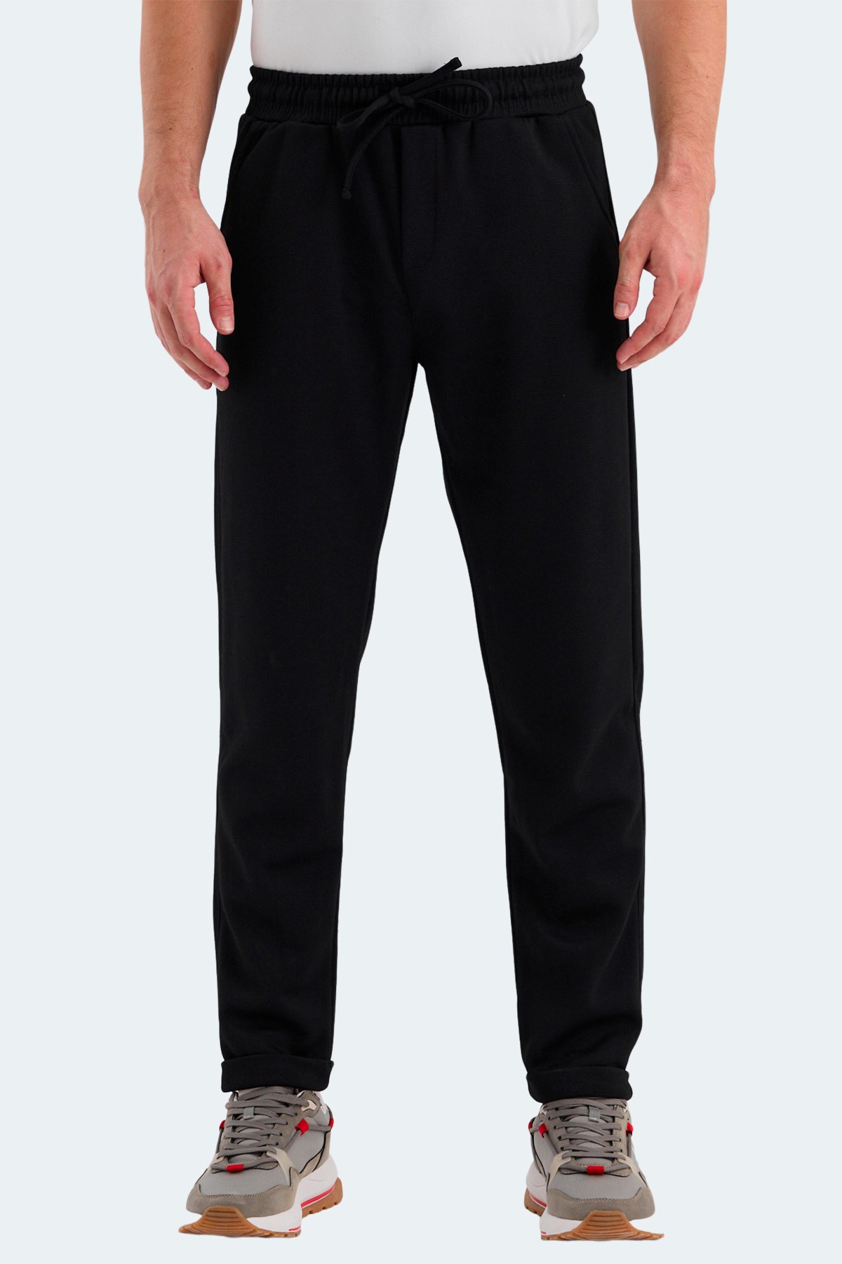 Slazenger NADICA Erkek Cepli Siyah Eşofman Altı ST24PE027 Siyah