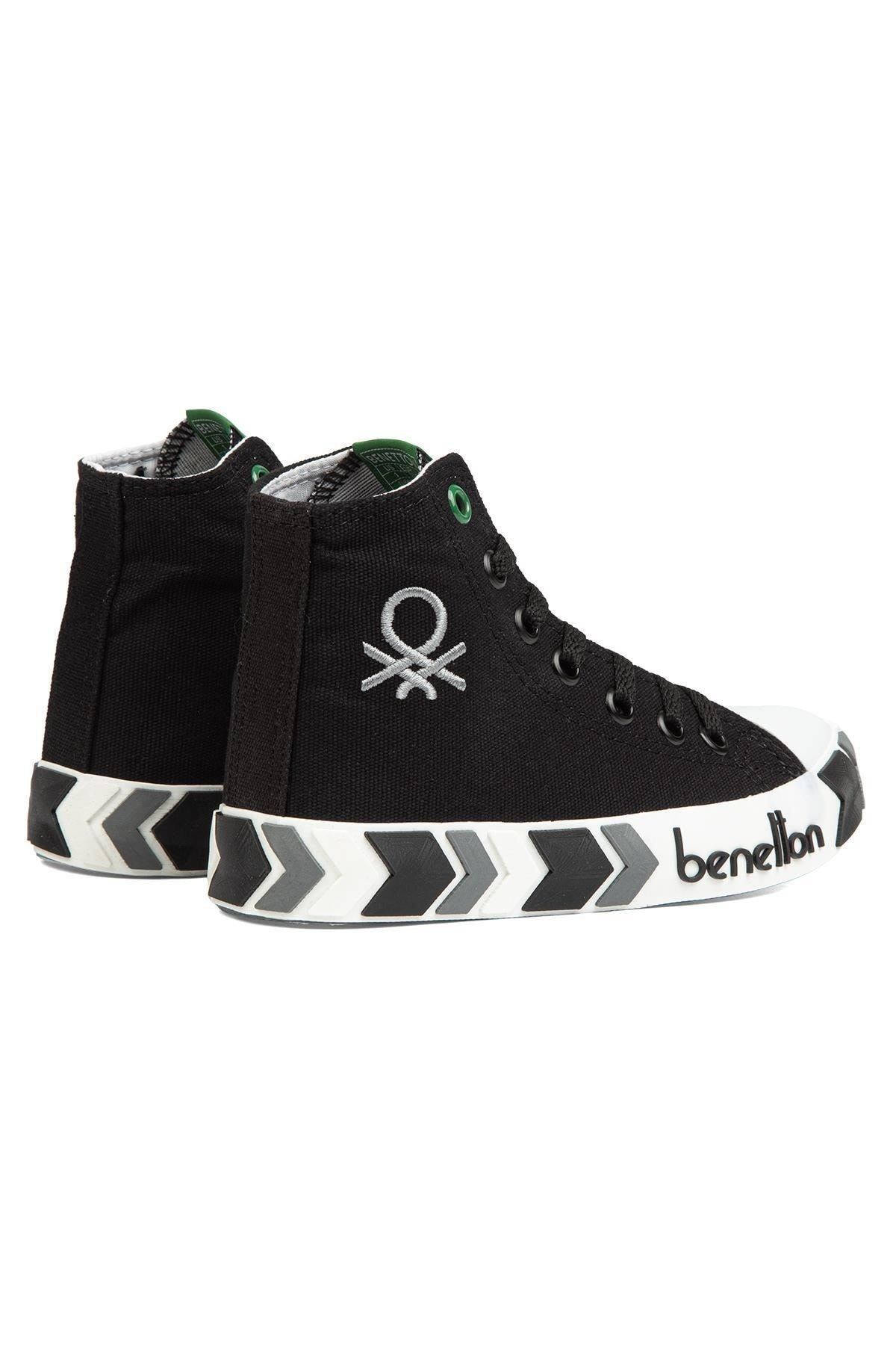 Benetton Bn-30634-3374 Siyah - Çocuk Spor Ayakkabı
