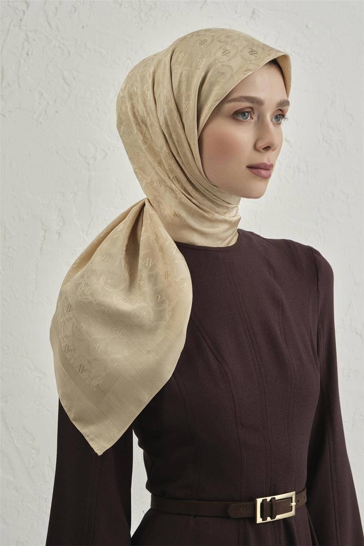 Armine Floş Pamuk Eşarp 1 (%33 Pamuk %67 Floş) 63 S00OA0444444 63 Çok Renkli