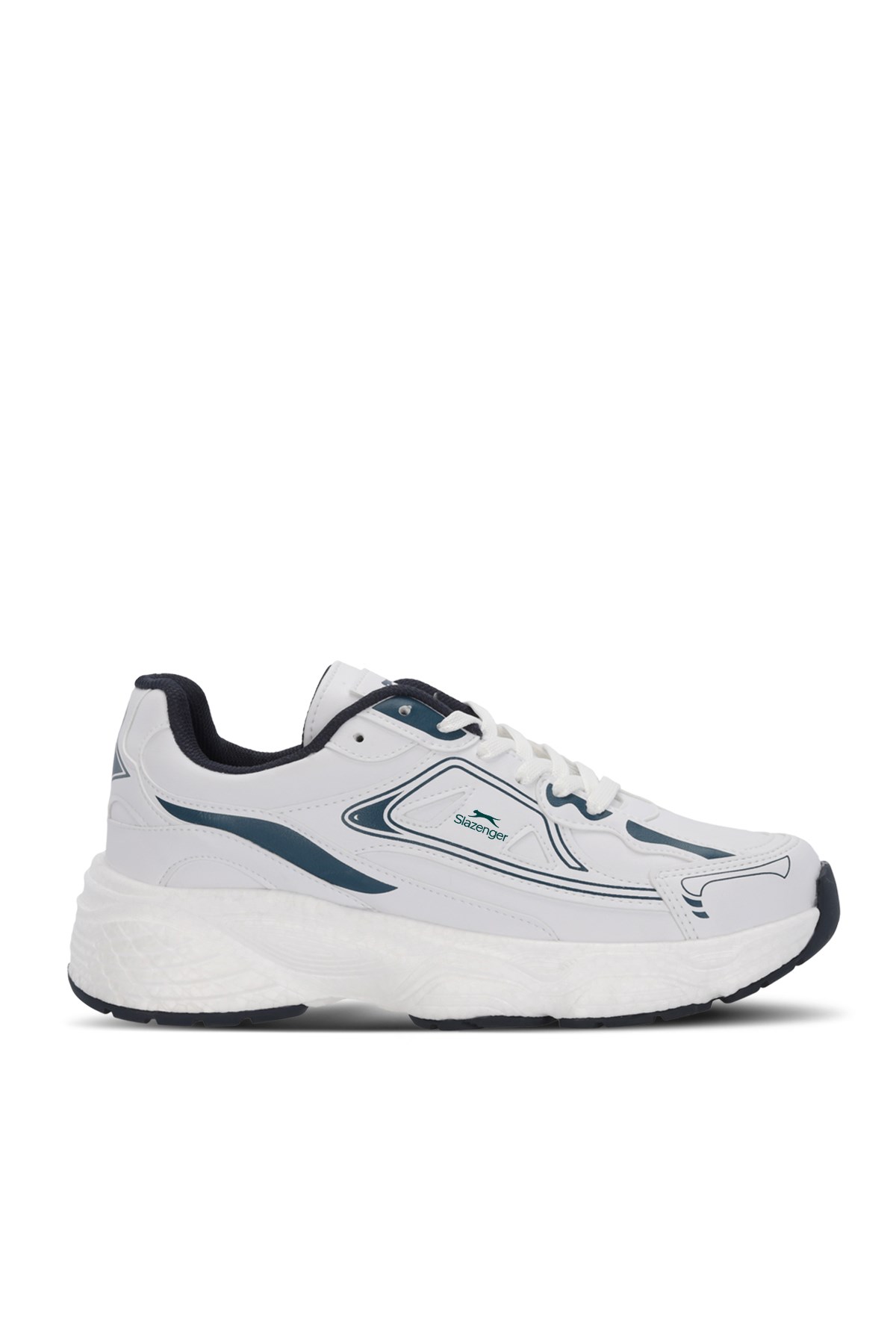 Slazenger Zafıra Kadın Sneaker Günlük Spor Ayakkabı Lacivert Beyaz SA25RG002-596 Slazenger Zafıra Kadın Sneaker Günlük Spor Ayakkabı Lacivert Beyaz SA25RG002-596