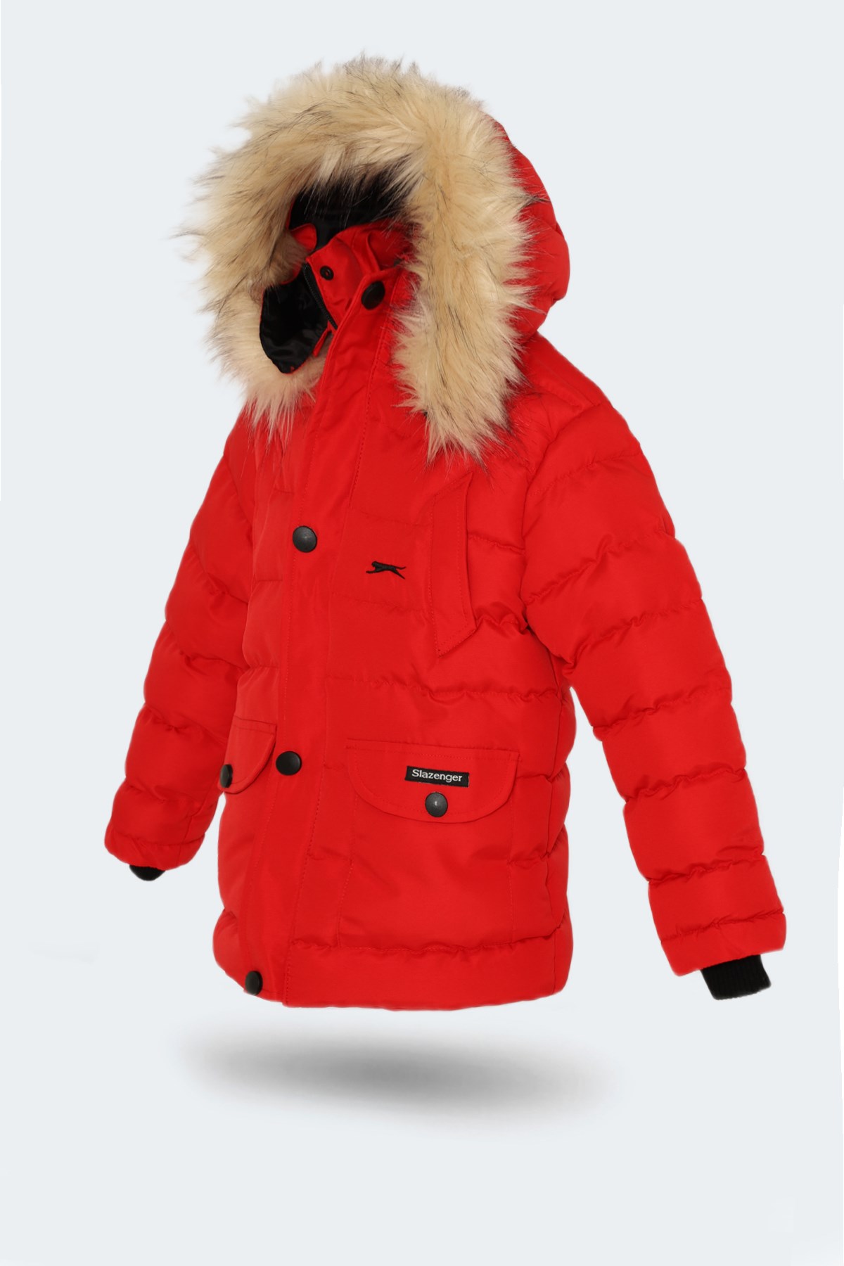Slazenger NAPOLI I Unisex Çocuk Mont & Kaban Kırmızı ST23JC054 Slazenger NAPOLI I Unisex Çocuk Mont & Kaban Kırmızı ST23JC054