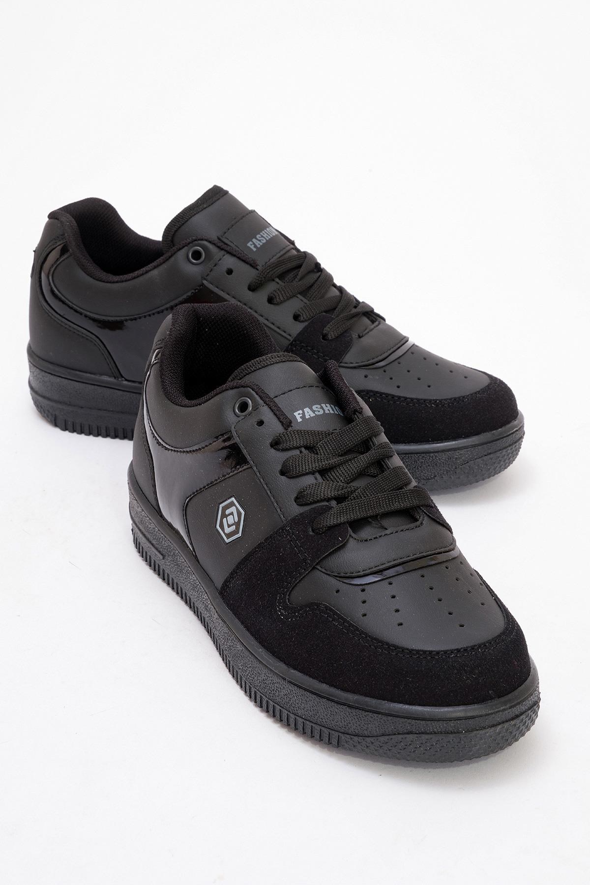 İncim Siyah Kadın Spor Ayakkabı Günlük Sneaker Lambırlent 2100 İncim Siyah Kadın Spor Ayakkabı Günlük Sneaker Lambırlent 2100