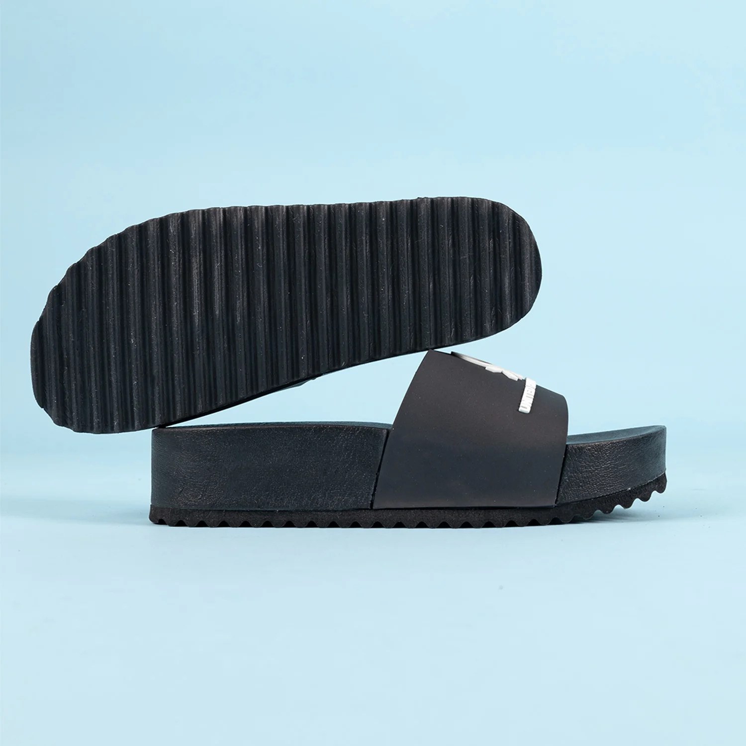 Benetton Bn-1211 Siyah Kadın Terlik
