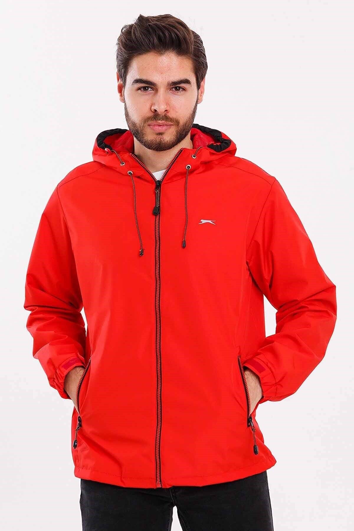 Slazenger Ofans Erkek Yağmurluk St21je060-600kırmızı ST21JE060 Slazenger Ofans Erkek Yağmurluk St21je060-600kırmızı ST21JE060